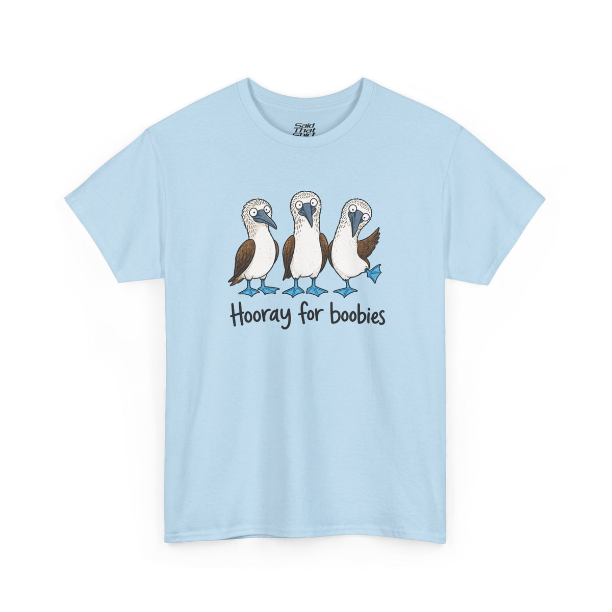 Hooray for boobies