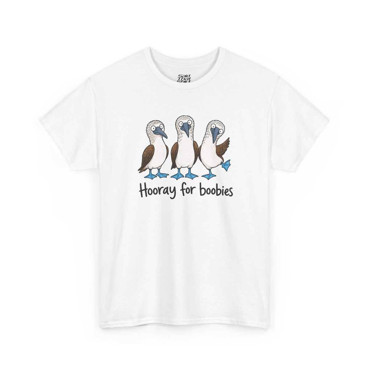 Hooray for boobies