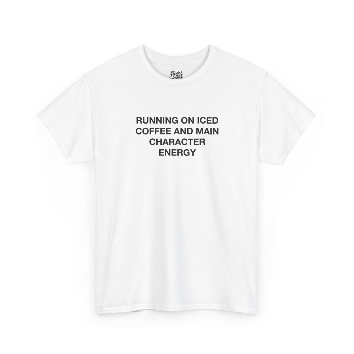 Running on Iced Coffee T-Shirt