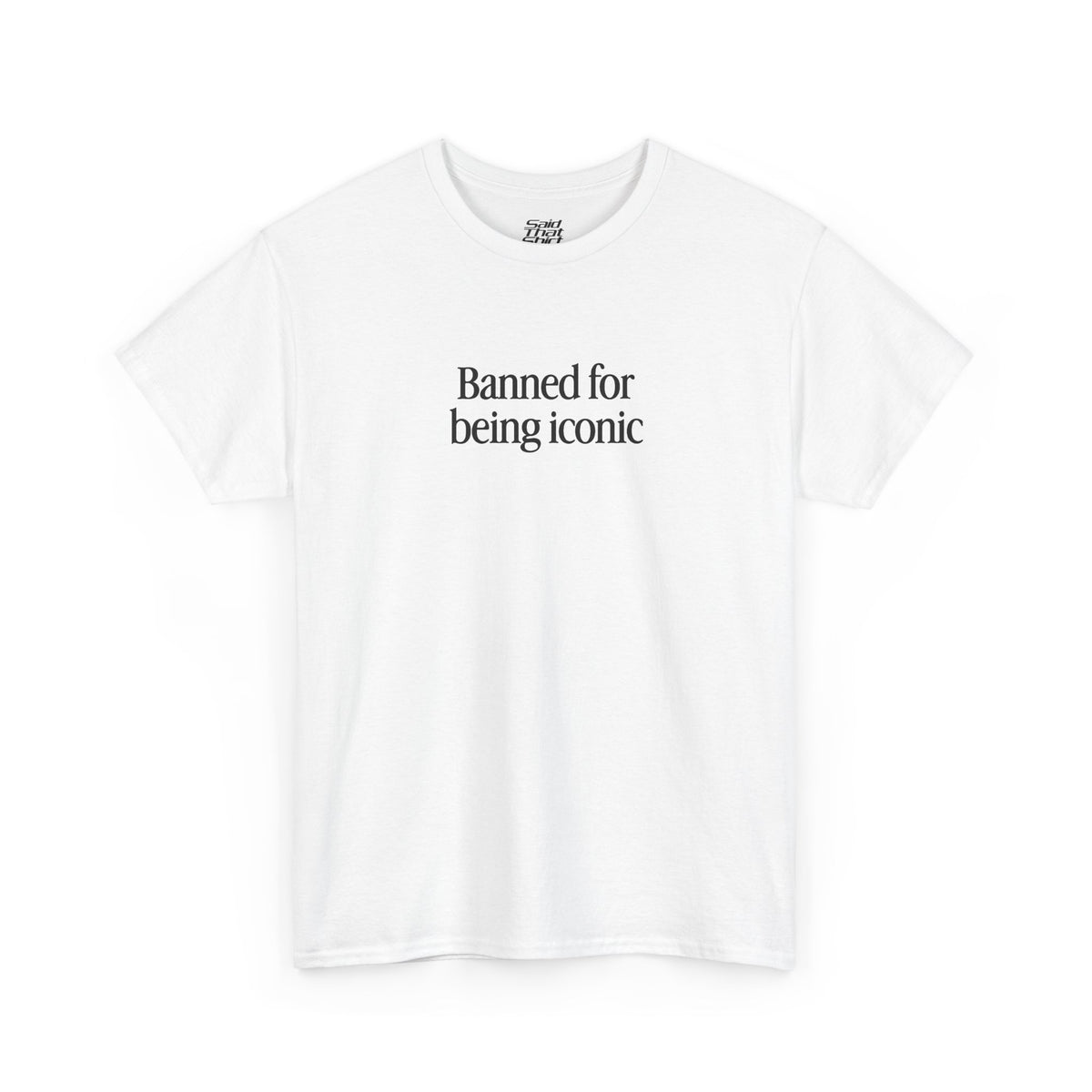 Banned for being iconic