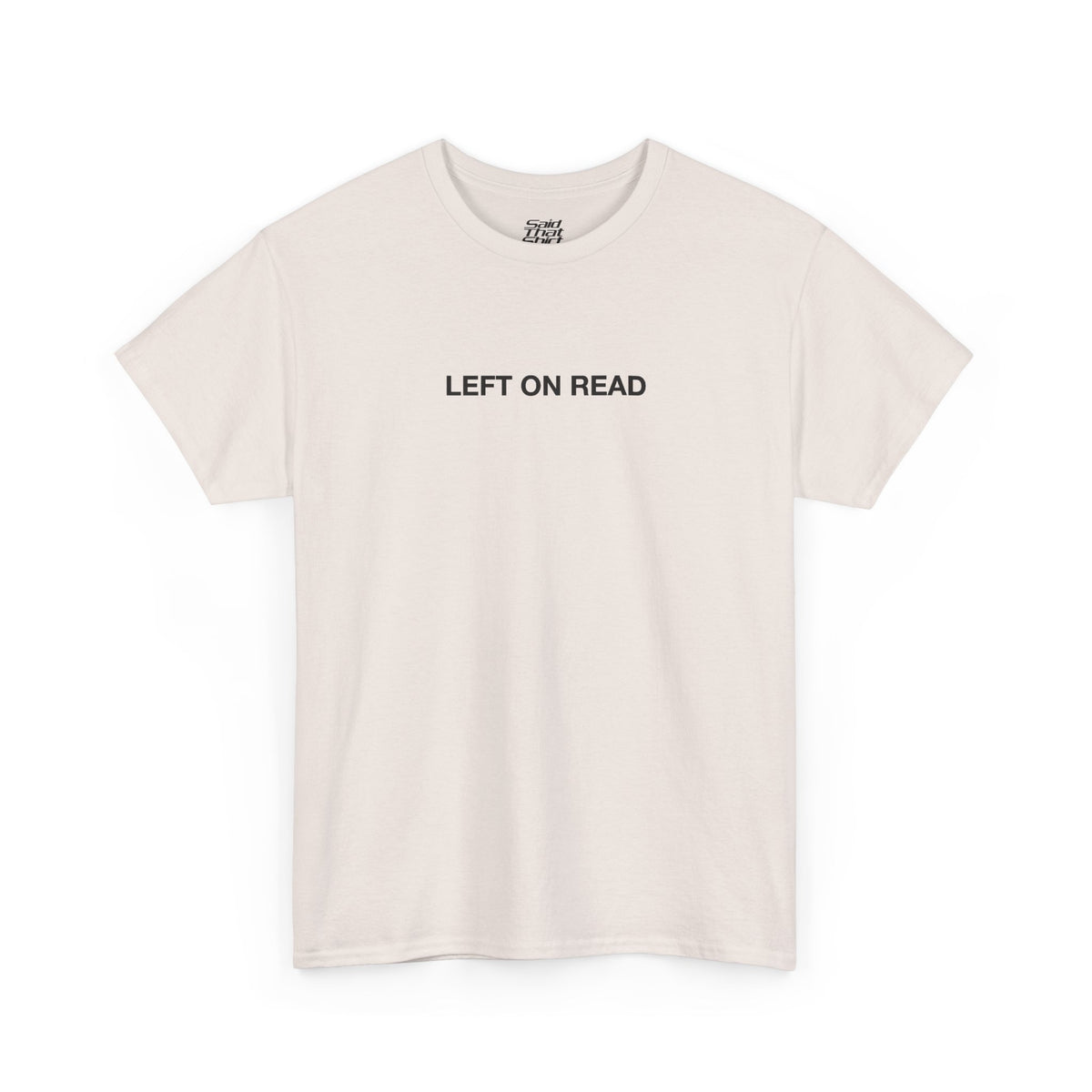 Left on read