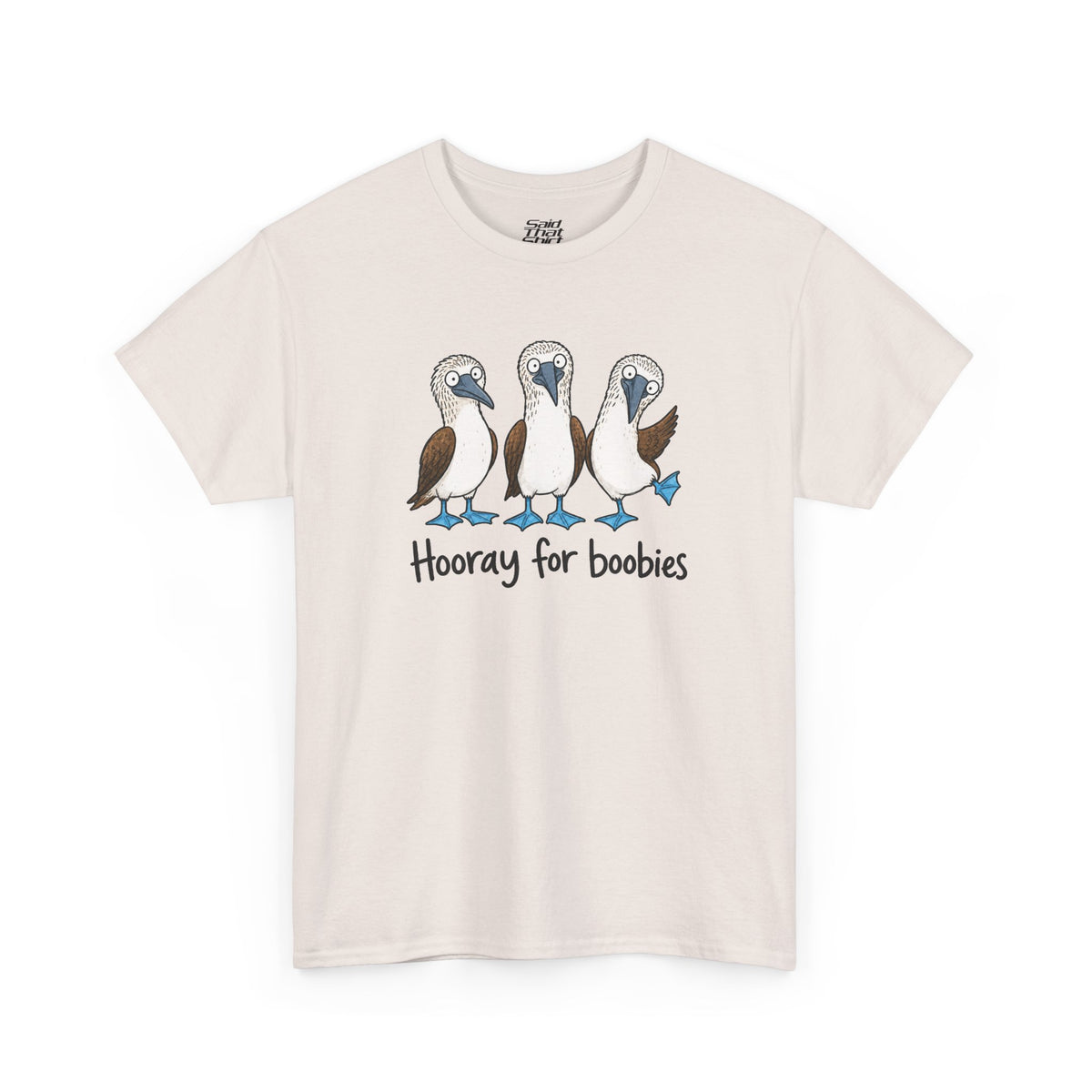Hooray for boobies