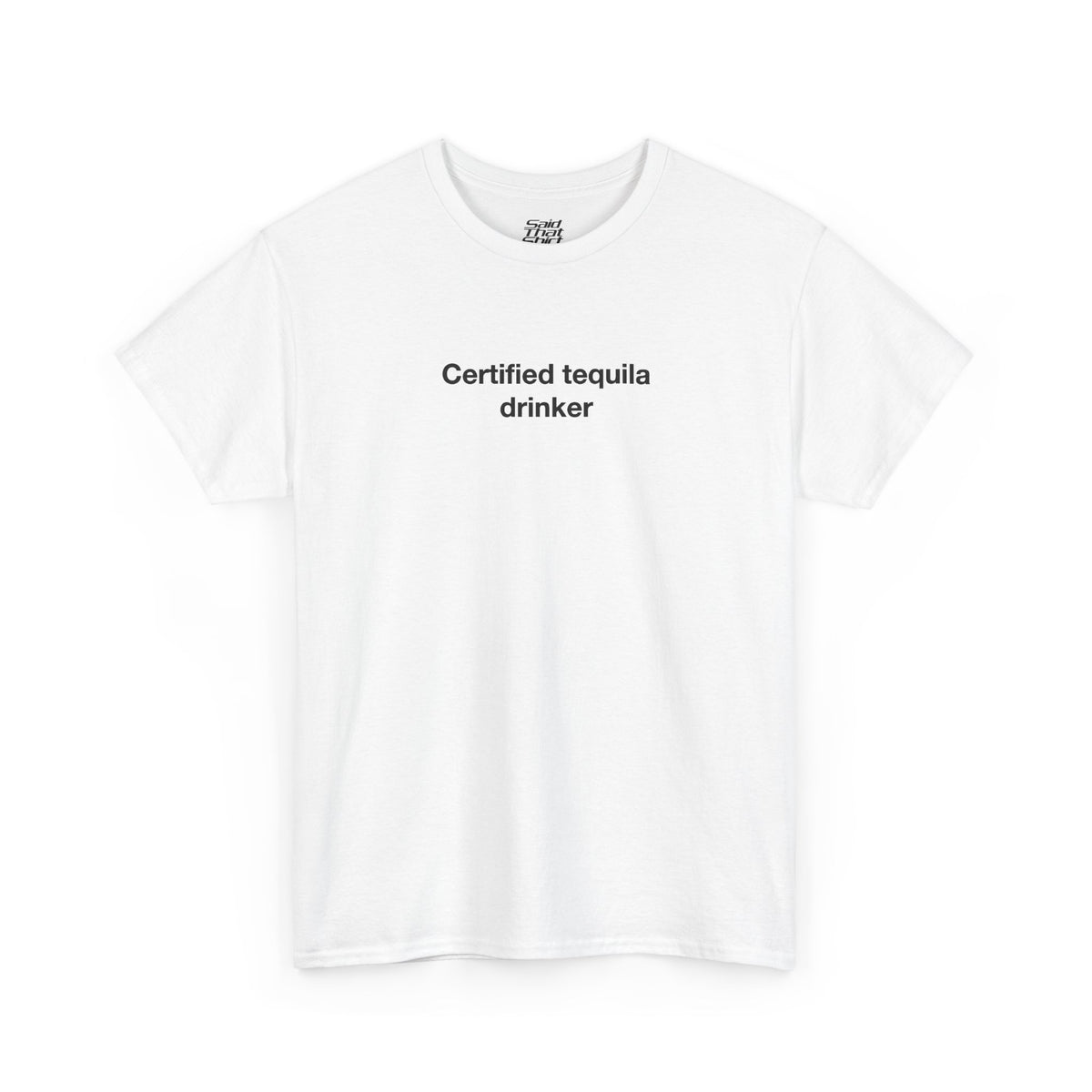 certifiled tequila drinker