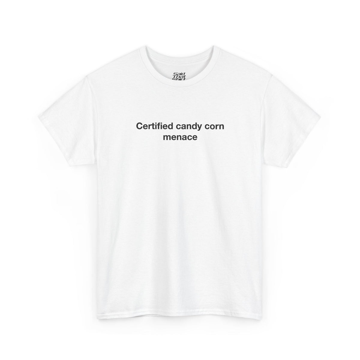 Certified candy corn menace
