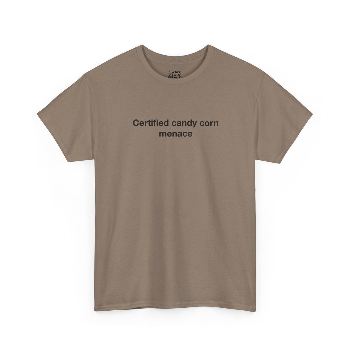 Certified candy corn menace