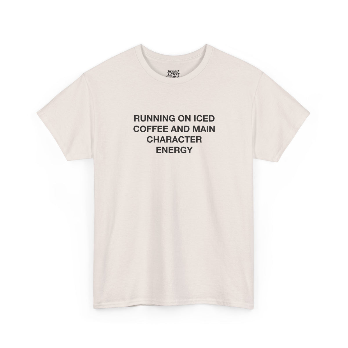 Running on Iced Coffee T-Shirt