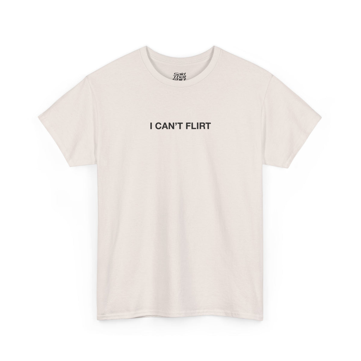 I CAN'T FLIRT